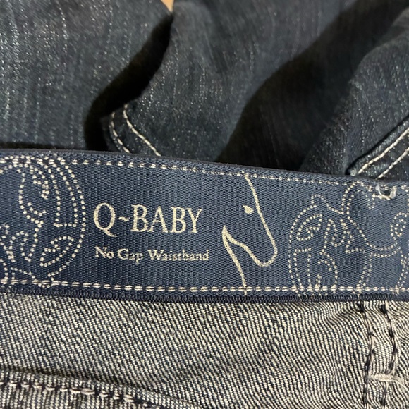 WRANGLER Ultimate Riding Jeans Q-BABY Mid-Rise Bootcut Classic Blue 9/10X38 Tall - Picture 2 of 10